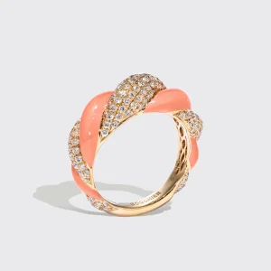 ORANGE MARSHMALLOW RING>Boochier Hot