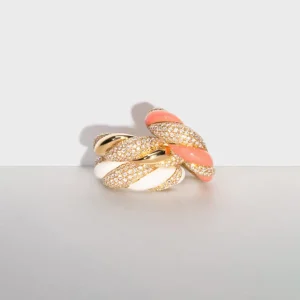 ORANGE MARSHMALLOW RING>Boochier Hot