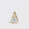 OVAL WHITE DIAMOND PENDANT>Boochier Discount
