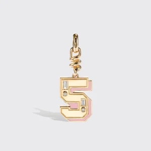 PINK OPAL NOSTALGIA NUMBER CHARM>Boochier Discount
