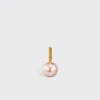 PINK PEARL YELLOW GOLD BEACHING PENDANT>Boochier Fashion