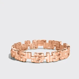 ROSE GOLD ARCADE TRIPLE ETERNITY BANGLE>Boochier Fashion