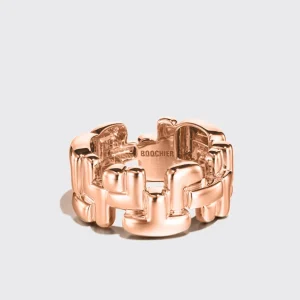 ROSE GOLD ARCADE TRIPLE ETERNITY RING>Boochier New