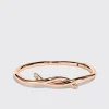 ROSE GOLD TIES BANGLE>Boochier Best