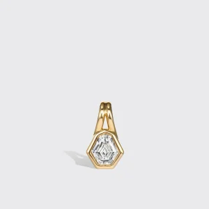 SHIELD WHITE DIAMOND PENDANT>Boochier Outlet