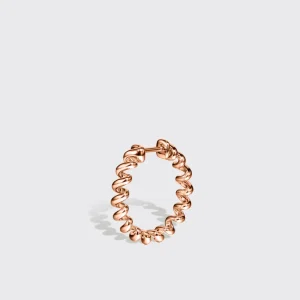 SMALL ROSE GOLD MINI SLINKEE EARRINGS>Boochier Discount