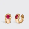 SMALL YELLOW GOLD SPINEL SLINKEE ICON EARRINGS>Boochier New