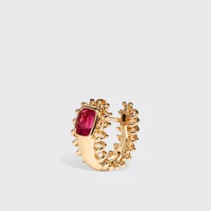 SMALL YELLOW GOLD SPINEL SLINKEE ICON EARRINGS>Boochier New