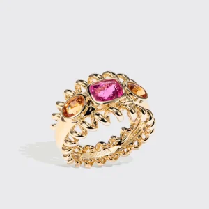 SPINEL & FANTA GARNET SLINKEE ICON RING>Boochier Sale