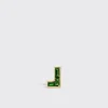TSAVORITE YELLOW GOLD ARCADE MONO STUD (L SHAPE)>Boochier Discount