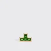 TSAVORITE YELLOW GOLD ARCADE MONO STUD (T SHAPE)>Boochier Discount