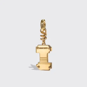 TURQUOISE NOSTALGIA LETTER CHARM>Boochier Discount