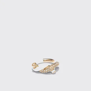 WHITE FRUIT HOOPS EARCUFF>Boochier Online