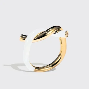 WHITE FRUIT HOOPS RING>Boochier Clearance