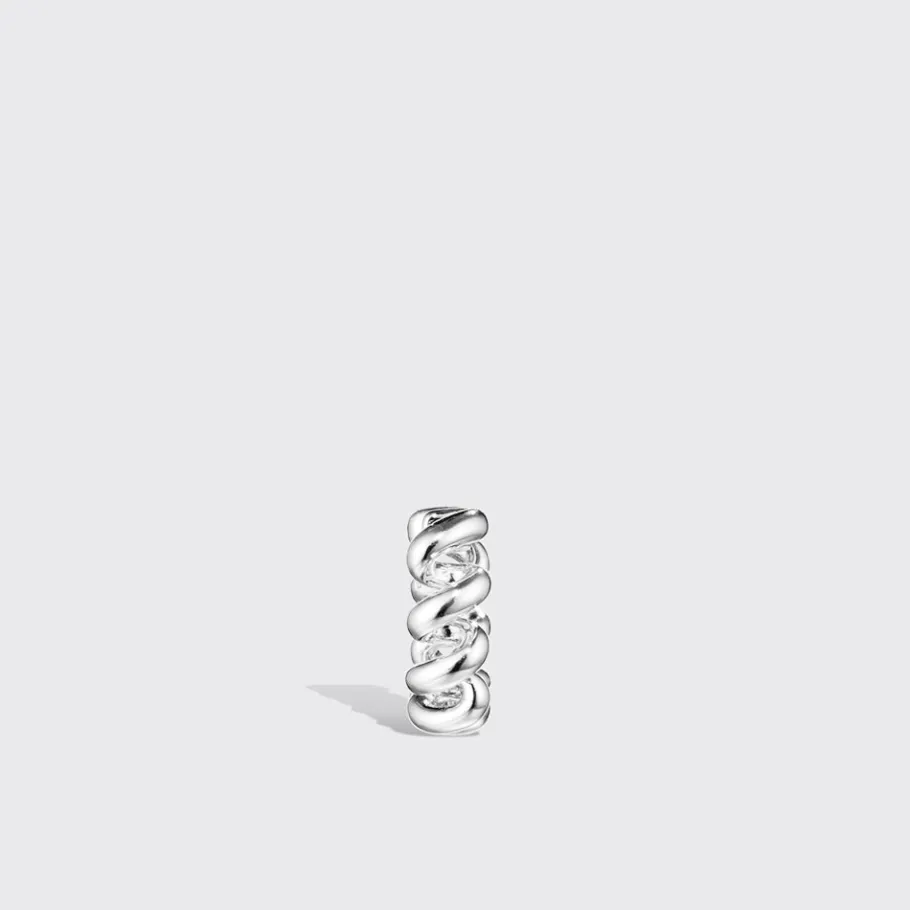 white_gold_slinkee_huggie_3.webp WHITE GOLD SLINKEE HUGGIE EARRINGS>Boochier Fashion