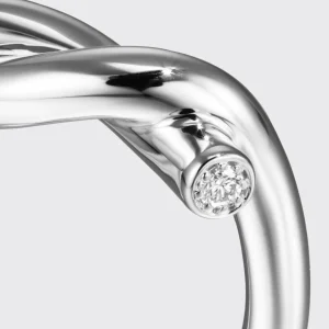 WHITE GOLD TIES RING>Boochier Fashion