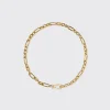 WHITE JUMBO FRUIT HOOPS PENDANT CHAIN NECKLACE [DETACHABLE]>Boochier Fashion