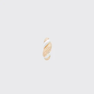 WHITE MARSHMALLOW EARRINGS>Boochier Hot