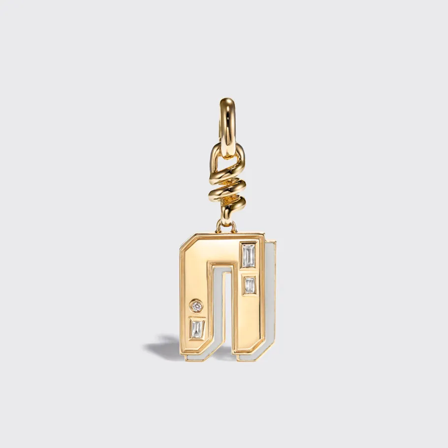 white_mother_of_pearl_nos_26.webp WHITE MOTHER OF PEARL NOSTALGIA LETTER CHARM>Boochier New
