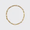YELLOW GOLD CLASSIC CLIP CHAIN>Boochier New