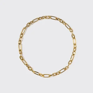 YELLOW GOLD CLASSIC CLIP CHAIN>Boochier New