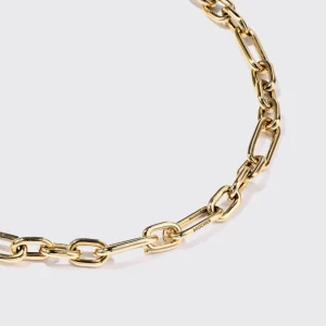 YELLOW GOLD CLASSIC CLIP CHAIN>Boochier New