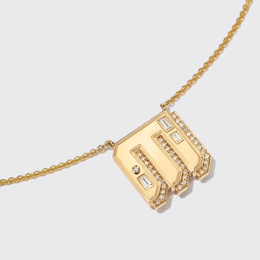 yellow_gold_diamond_lette_3.webp YELLOW GOLD DIAMOND LETTER NECKLACE>Boochier Discount