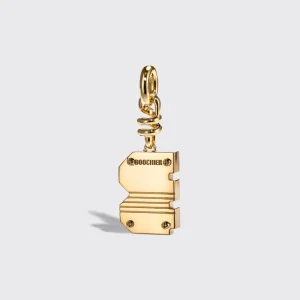 YELLOW GOLD DIAMOND LETTER AND NUMBER CHARM>Boochier Best