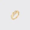 YELLOW GOLD DIAMOND MARSHMALLOW RING>Boochier Sale