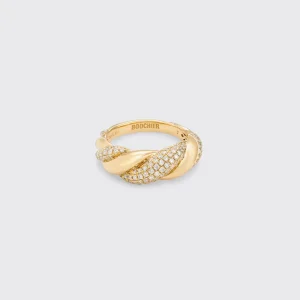 YELLOW GOLD DIAMOND MARSHMALLOW RING>Boochier Sale