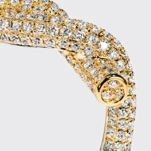 YELLOW GOLD DIAMOND TIES RING>Boochier New