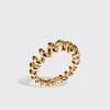 YELLOW GOLD SLINKEE RING>Boochier Online